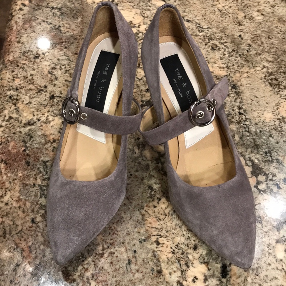 Rag & Bone suede heels
